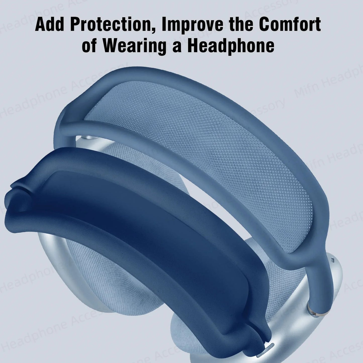 For Airpod Max Case Silicone Ear Protection Earmuffs Casque Headphone Case Cover For Air pods Max Headphone Protective Case Capa